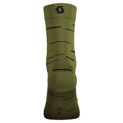 Превью  Носки велосипедные SCOTT Speed Crew Fir Green/Black